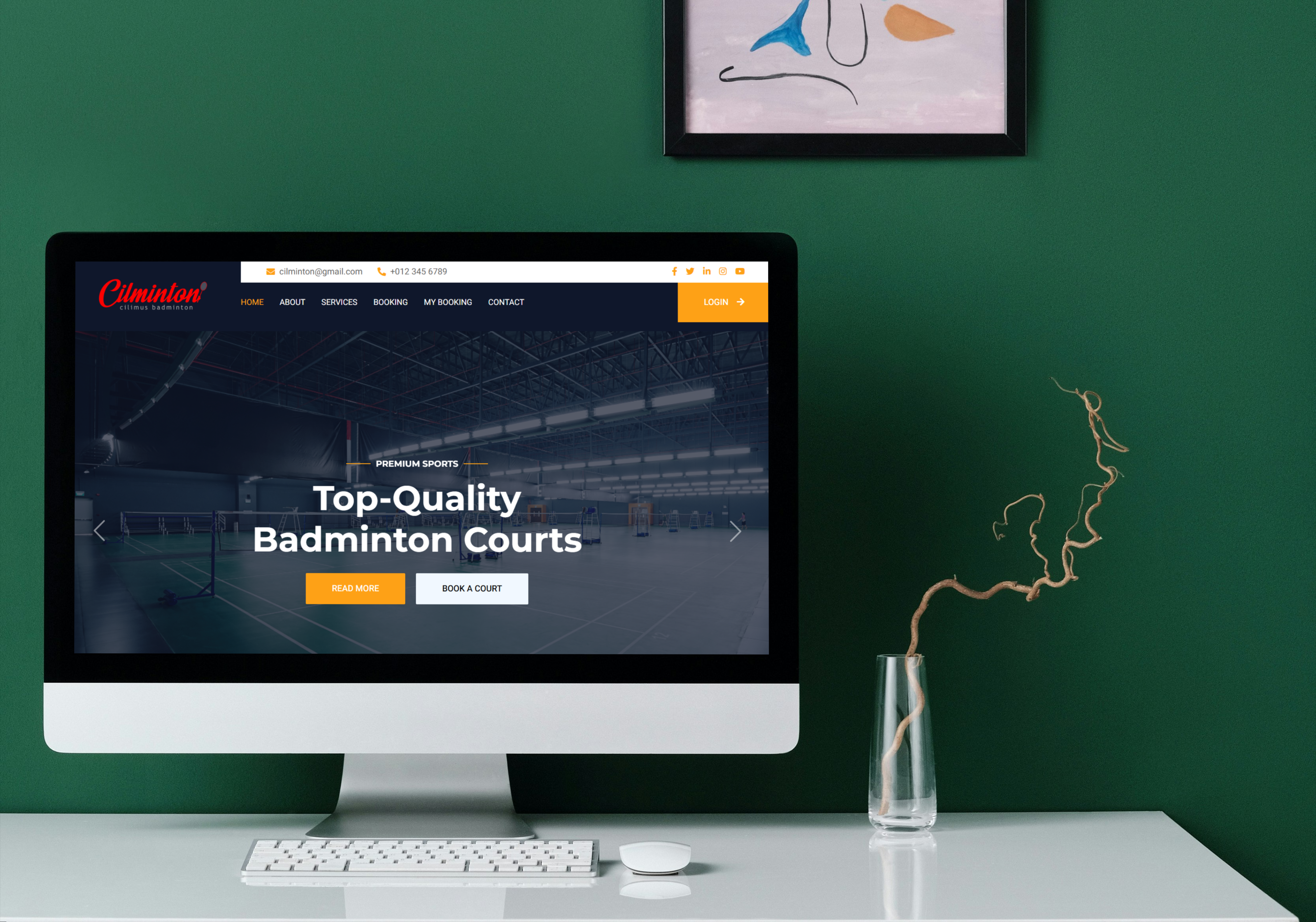 Cilimus Badminton Booking System (Cilminton)
